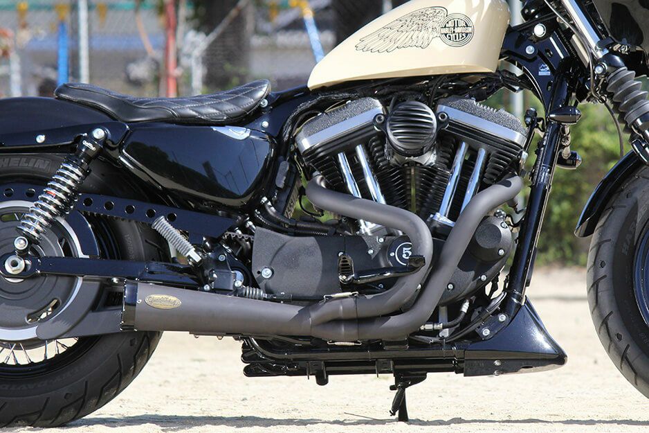 GLEAMING WORKS　SUS　バリトンマフラー2in1 コントラスト-02