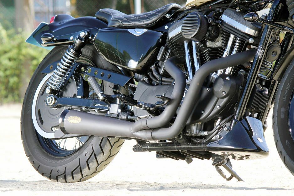 GLEAMING WORKS　SUS　バリトンマフラー2in1 コントラスト-03