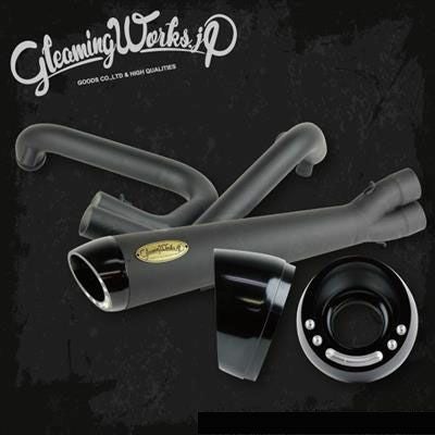 GLEAMING WORKS SUS　H2マフラー　2in1 コントラスト-01