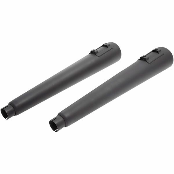 CIRO 4インチ メガホンマフラー　ブラック-01