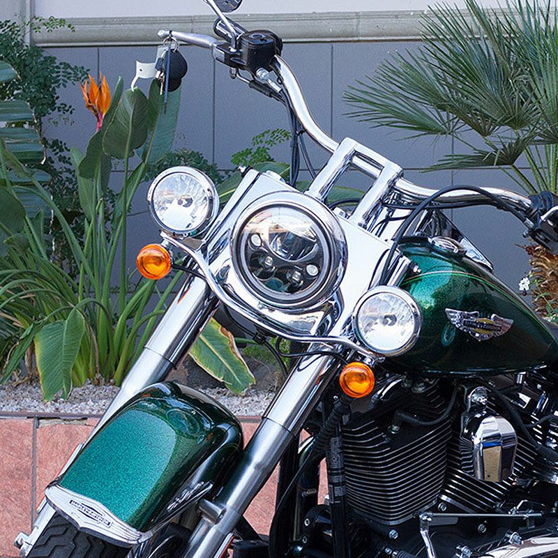 CIRO LED 7インチヘッドライト　ブラッククローム-02