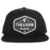 Thrashin Supply キャップ 「Badge」　ブラック/ブラック-01