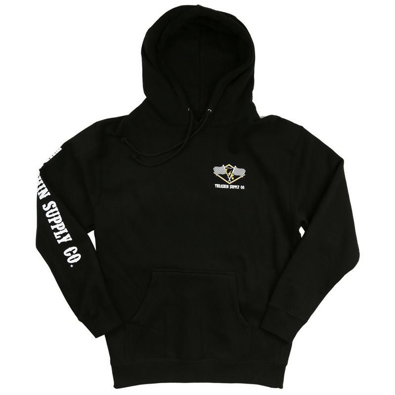 Thrashin Supply　フーデッドパーカー 「Checkered Flag」-02