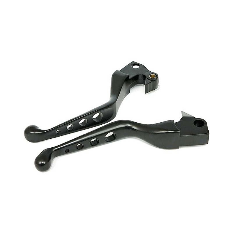 MCS ホールデザイン　レバーキット　ブラック　2004～2013スポーツスター-01