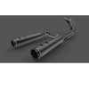 クロームワークス 2017 2INTO2 フルエキゾーストマフラー ブラック-02