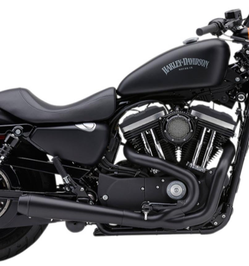 COBRA エル ディアブロ 2INTO1 フルエキゾーストマフラー ブラック  2014以降スポーツスター-01