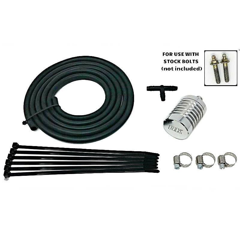 DKcustom プレミアム ブリーザーオイルキャッチタンク |ハーレーパーツ