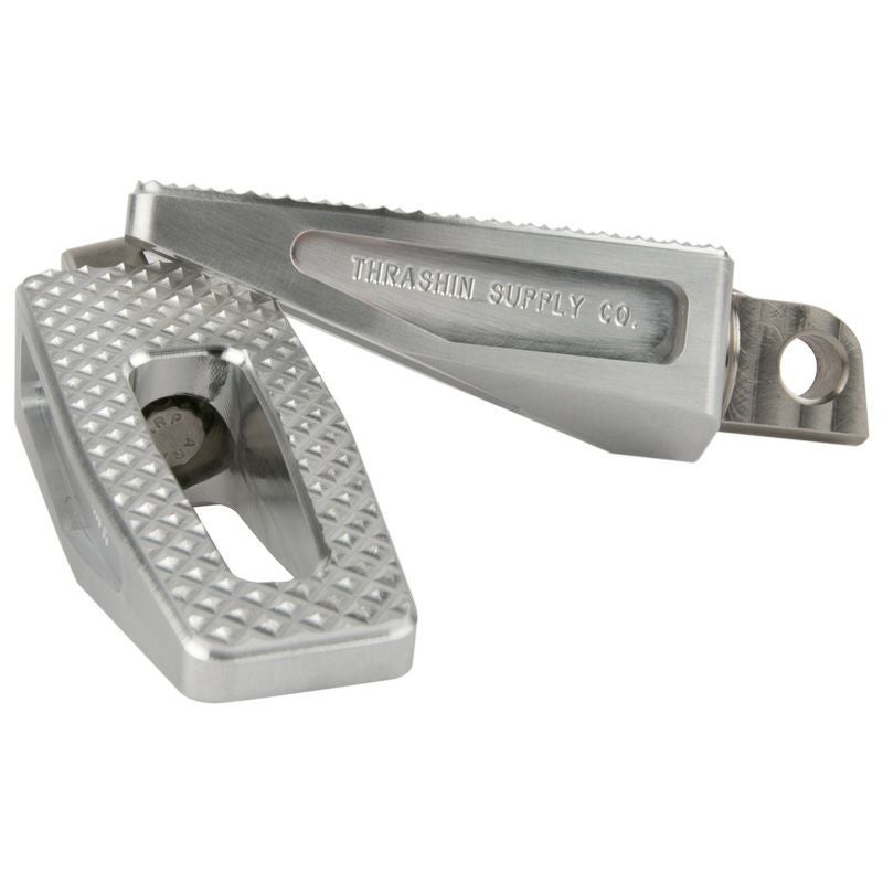 スラッシンサプライ(THRASHIN SUPPLY) スリムフットペグ シルバー