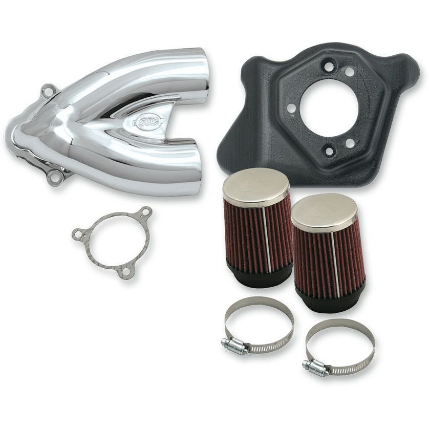 S＆S TUNED INDUCTION エアークリーナーキット クローム 電子制御