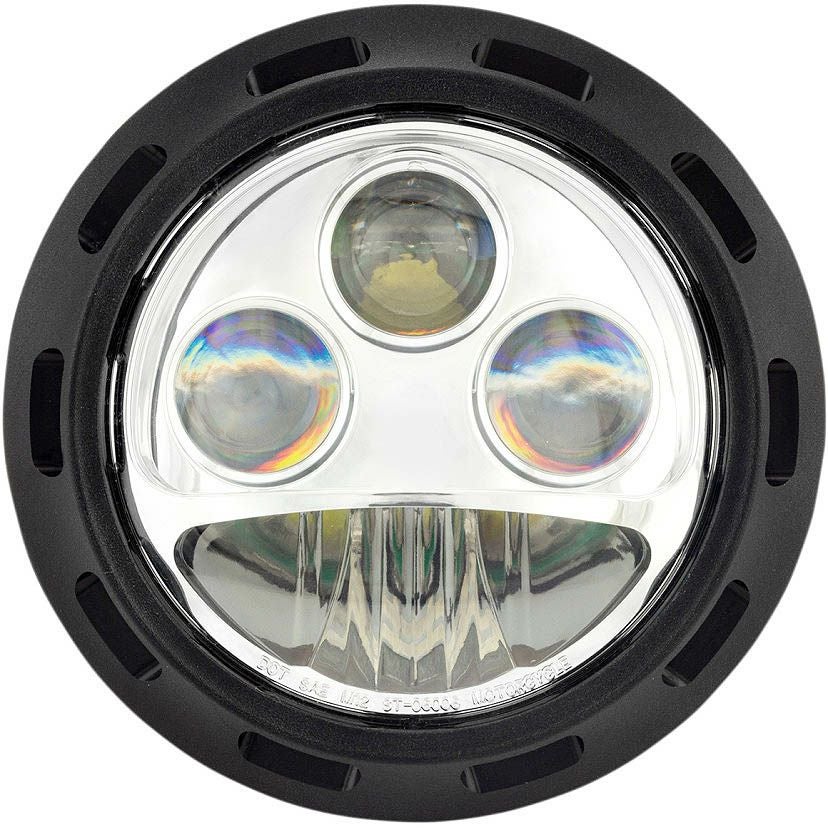 PM APEXデザイン 5-3/4インチ　LEDヘッドライトキット　ブラックOps-02