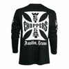 WEST COAST CHOPPERS 「MALTESE CROSS」ロングスリーブT ブラック-02