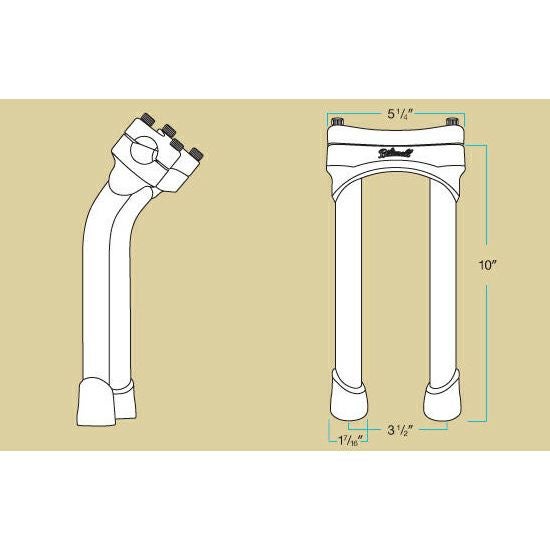 ビルトウェル MURDOCK プルバックライザー 10インチ ブラック-03