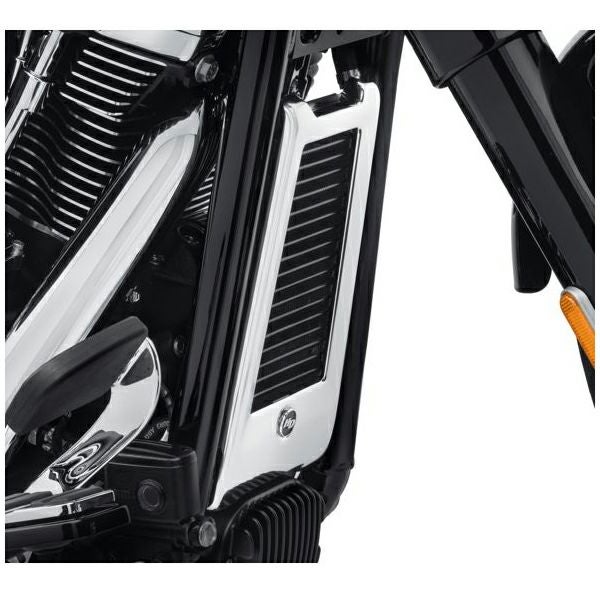 M8ソフテイル用オイルクーラーカバー クローム |ハーレーパーツ専門店