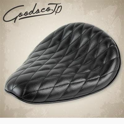 GOODER'S　サドルシートキット　ダイアモンド　ブラック　スポーツスター-01