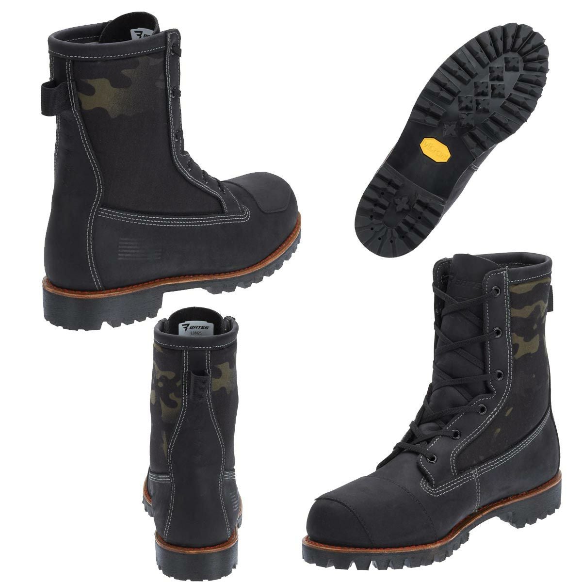 BATES　BOMBER　BOOTS　BLACK/CAMO-02