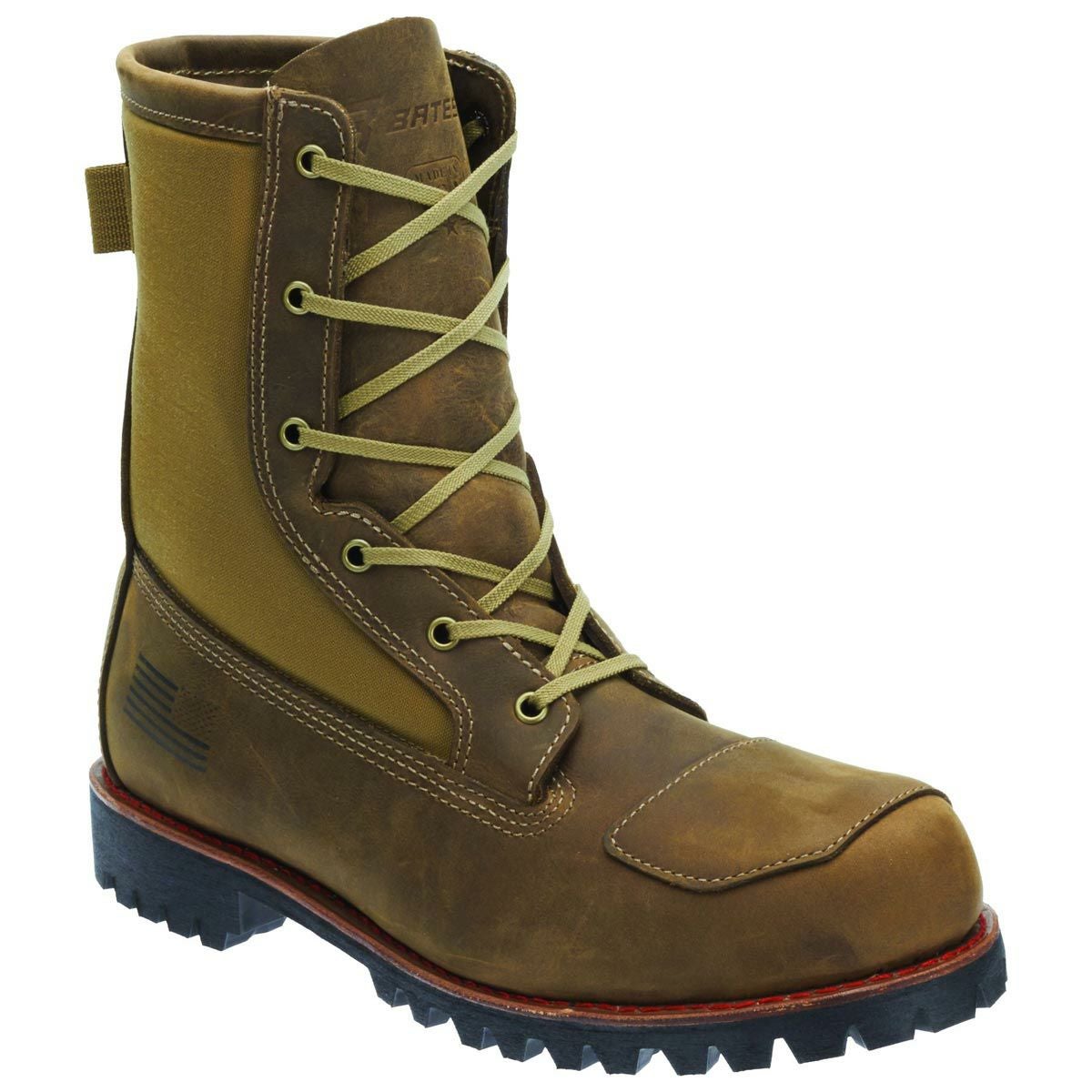 BATES　BOMBER　BOOTS　Brown-01