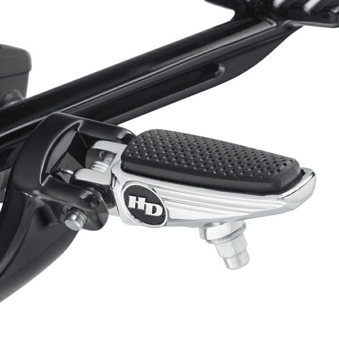 Defiance ライダーフットペグ クローム-01