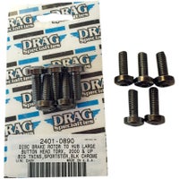 Drag Specialties　キットローター ハブ フロント ブラック-01