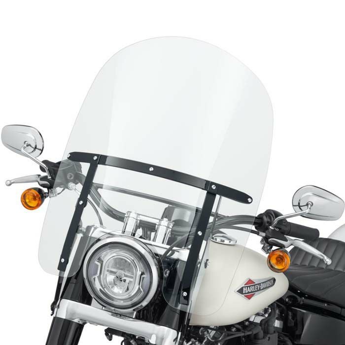 ソフテイルスリム用 キングサイズ HD デタッチャブルウインドシールド