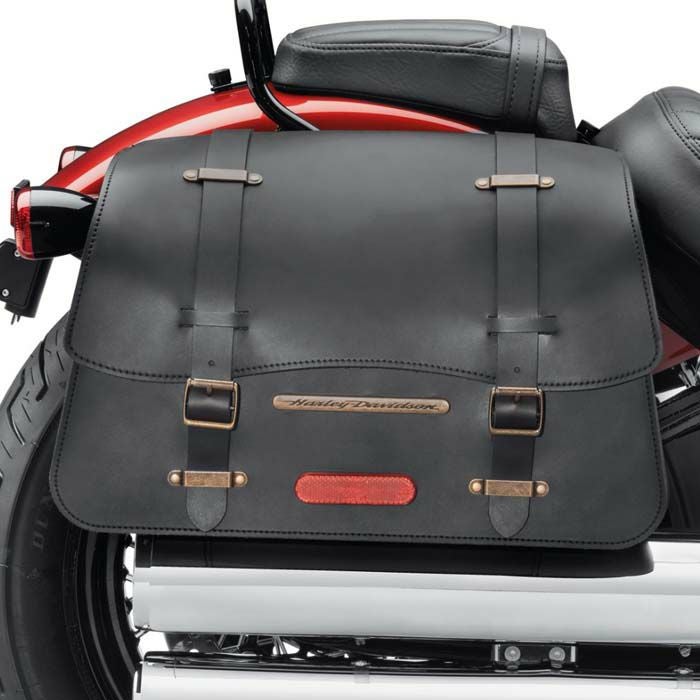 HD デタッチャブル レザーサドルバッグ ノスタルジックスタイル