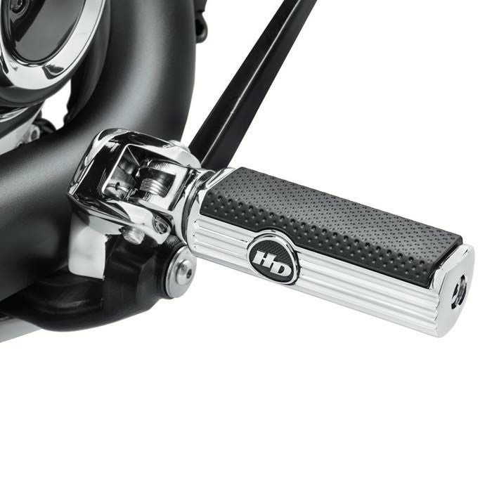 純正 Defiance ライダーフットペグ クローム-01