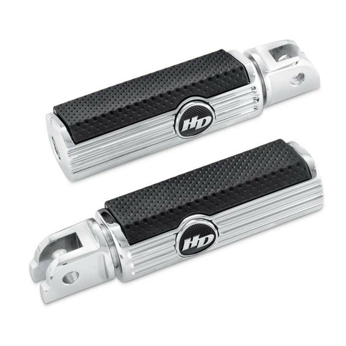 純正 Defiance ライダーフットペグ クローム-02