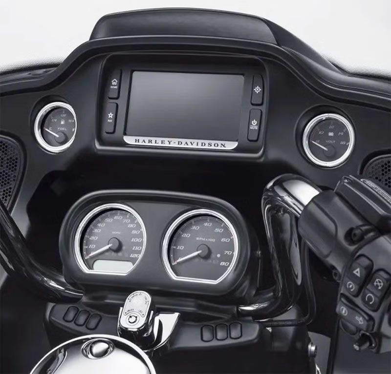 Defiance ゲージベゼル 4ピース フェアリングキット クローム-01