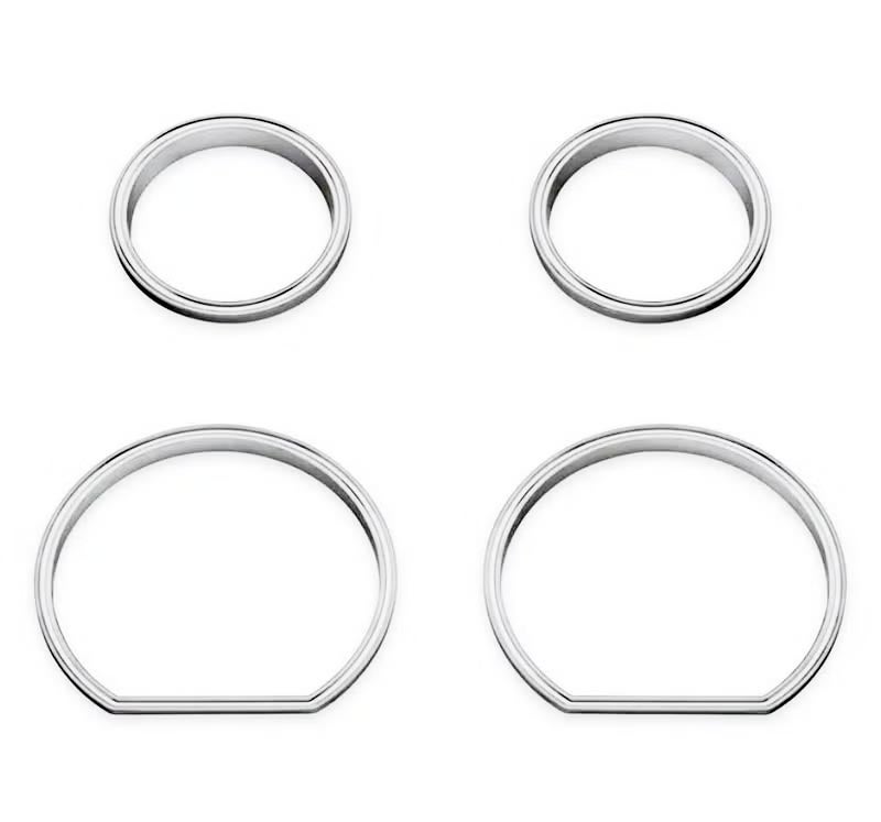 Defiance ゲージベゼル 4ピース フェアリングキット クローム-02