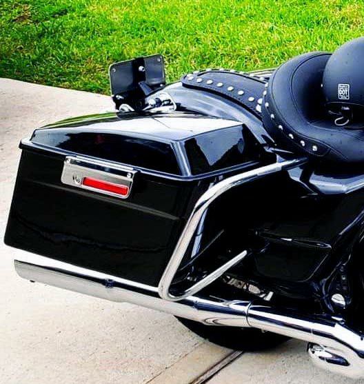 HOGWORKZ サドルバッグ ビビッドブラック-06