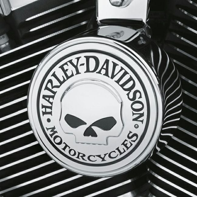 Harley-Davidson純正 ウィリーG スカル　ホーンカバー　ブラック ウィリーG スカル ホーンカバー |ハーレーパーツ専門店 HDパーツ