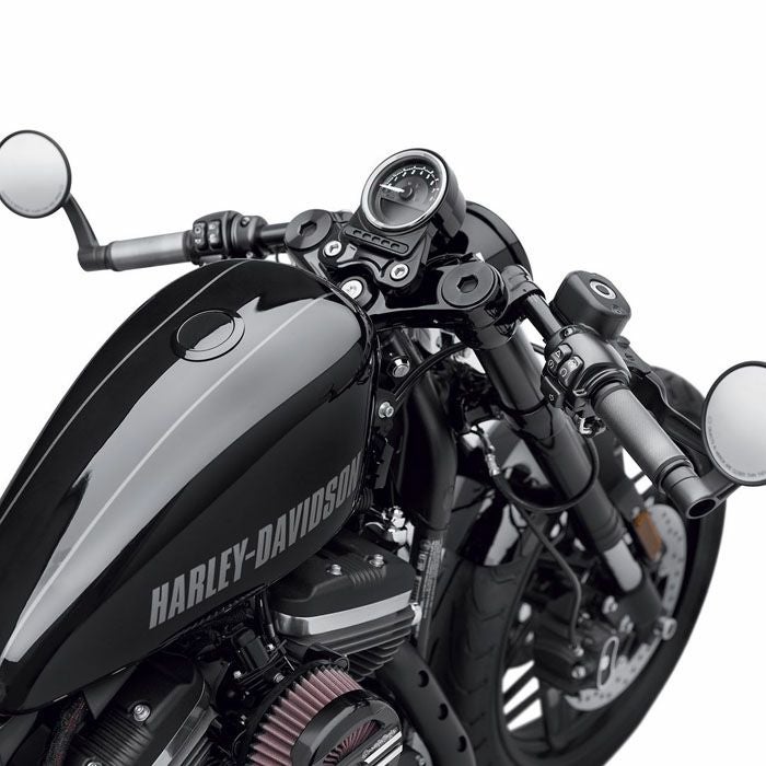 クリップオンハンドルバーキット グロスブラック 55MMフォーク用