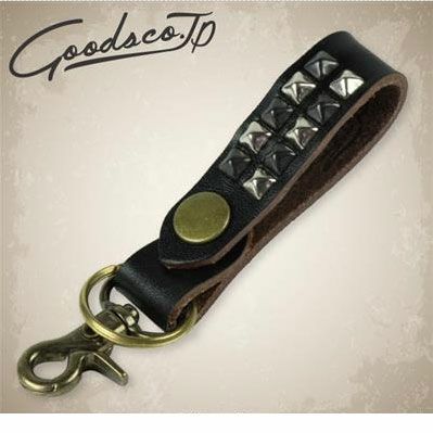 GOODS　オールド・スクール　キーフォブ　BLACK/SILVER-01