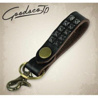 GOODS　オールド・スクール　キーフォブ　BLACK-01