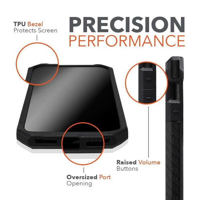 ROKFORM i-Phone X/XS Ruggedケース オレンジ/ブラック-03