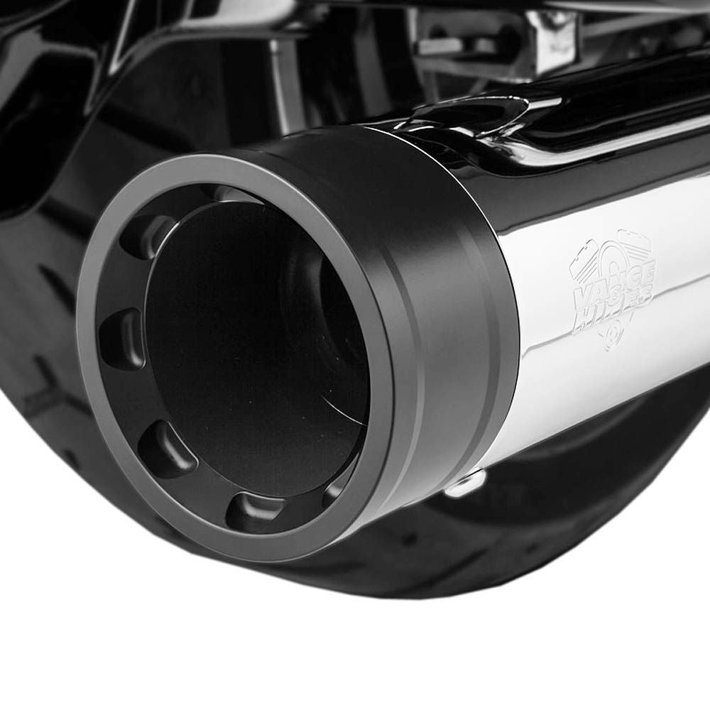 バンス＆ハインズ(VANCE)　OverSized 450 DESTROYER　マフラー（クローム/ブラック）-02