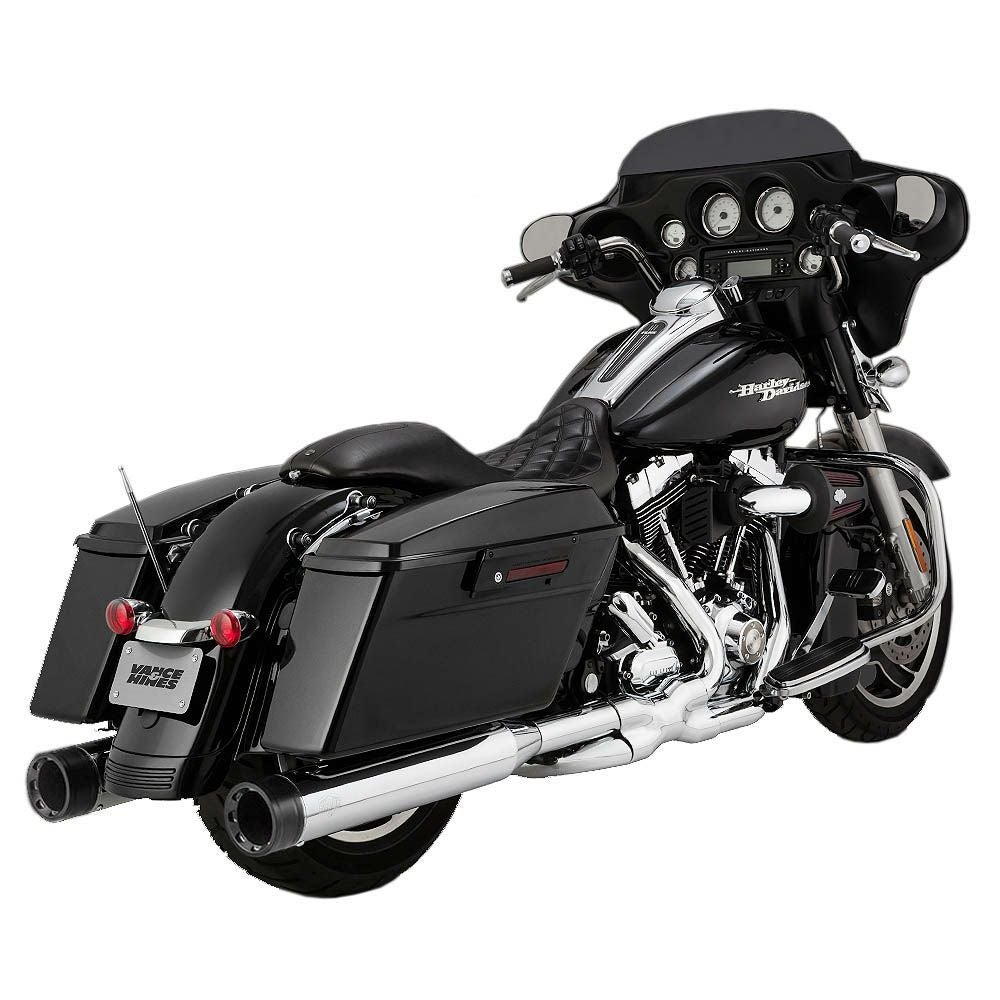 バンス＆ハインズ(VANCE)　OverSized 450 DESTROYER　マフラー（クローム/ブラック）-03