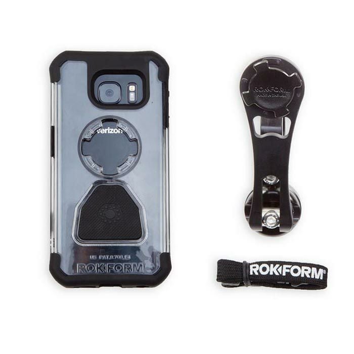 ROKFORM ハンドルバーマウント・セット Galaxy S7 クリスタル・クリアケース-01