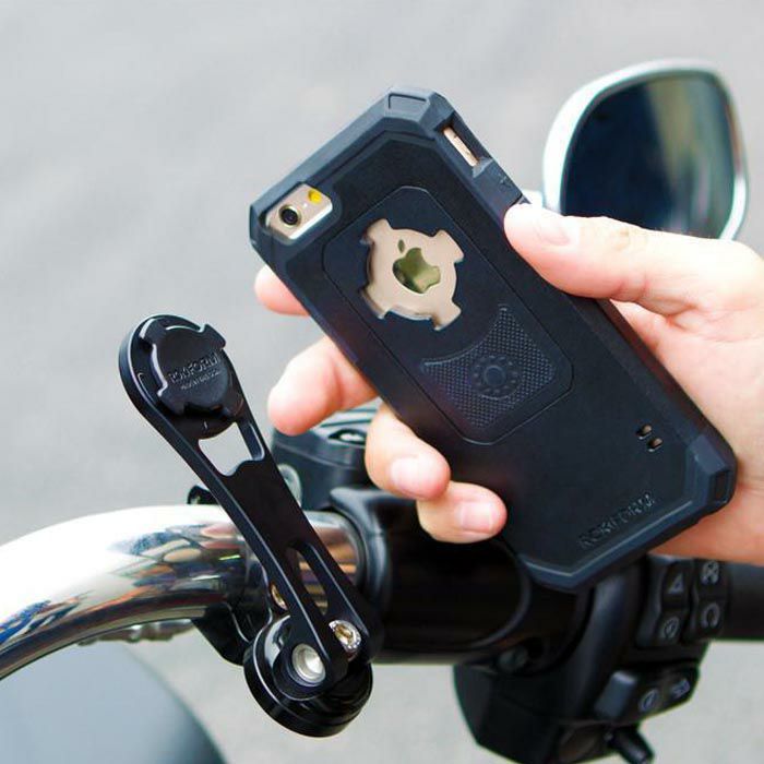 ROKFORM ハンドルバーマウント・セット Galaxy S6 クリスタル・クリアケース-03