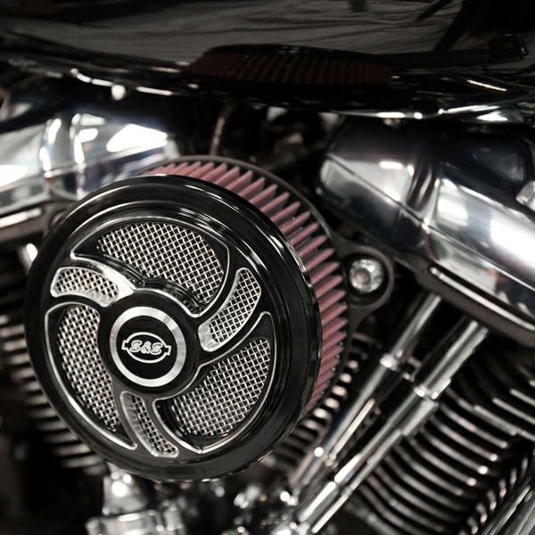 ハーレーダビッドソン　ミルウォーキー　M8 S&Sエアクリーナー S&S Stealth Air Cleaner - H-D M8 Models with Air 1 Cover