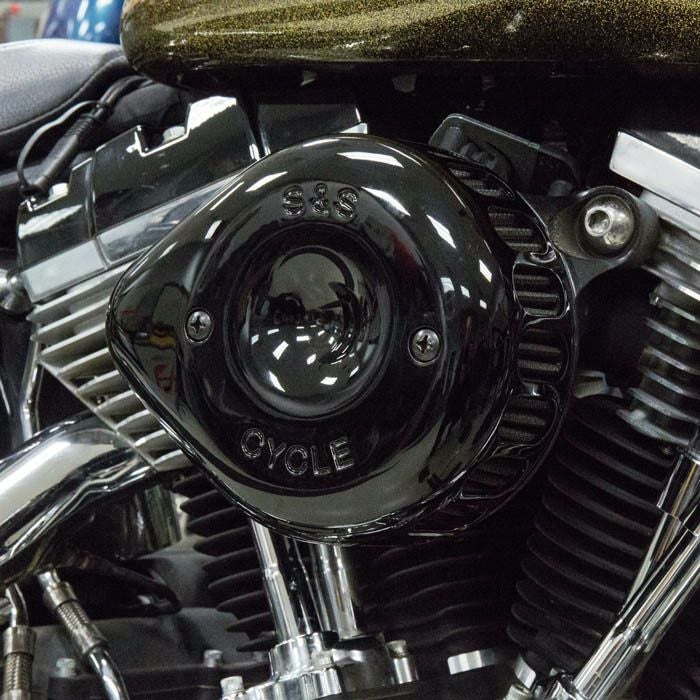 ダイナ用S&Sティアドロップ・エアクリーナー｜ハーレーカスタムパーツ