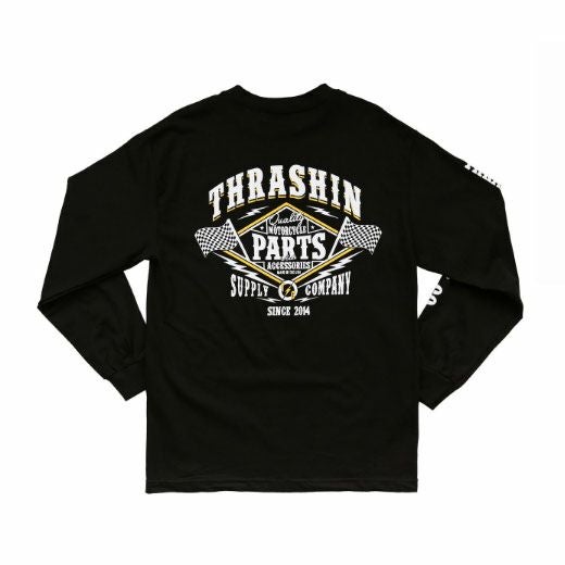 Thrashin Supply　チェッカーフラッグロングスリーブ-02