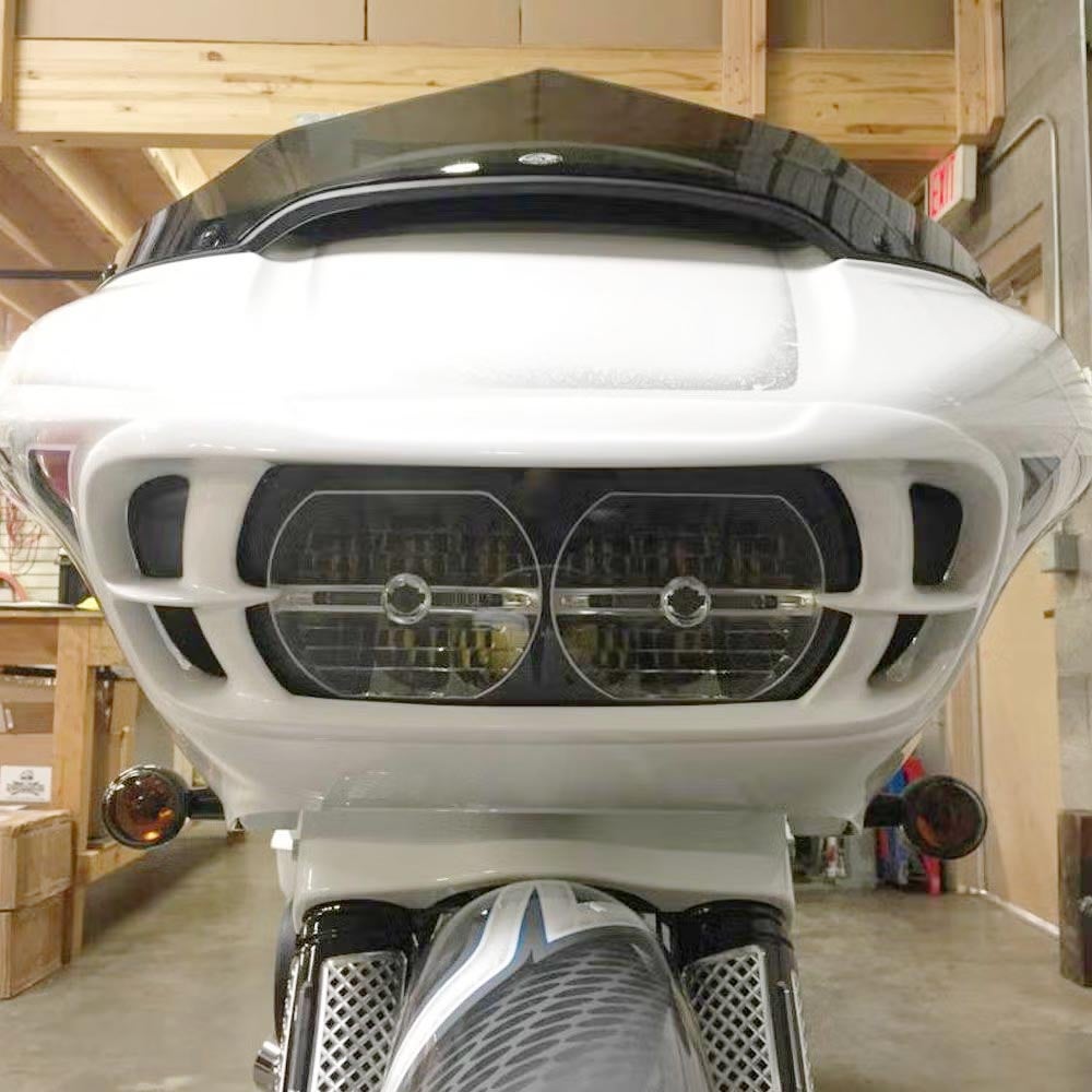 Dirty Bird Concepts　ヘッドライトベゼル　FLTRモデル-03