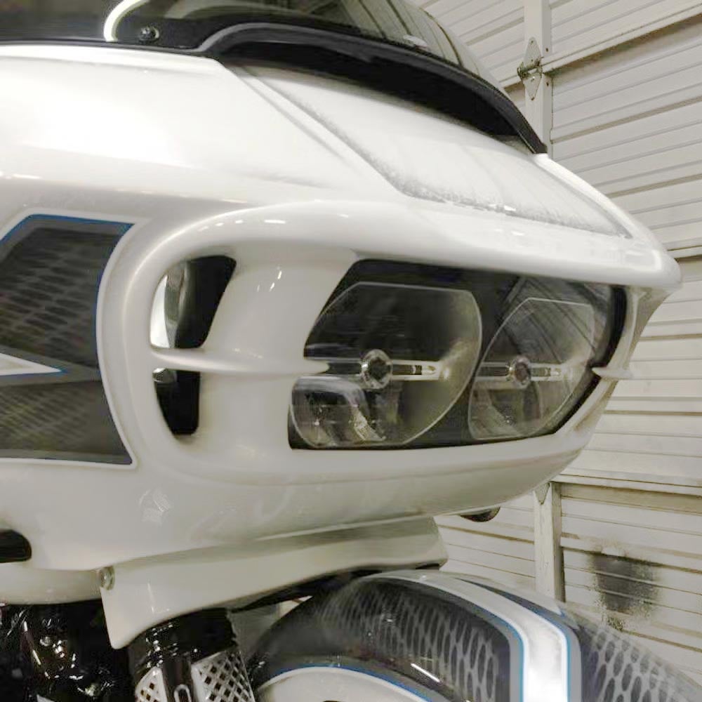 Dirty Bird Concepts　ヘッドライトベゼル　FLTRモデル-04