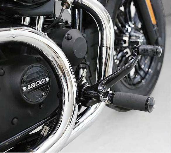 キジマ アルミブレーキアーム フォワードコントロール車用 ブラック