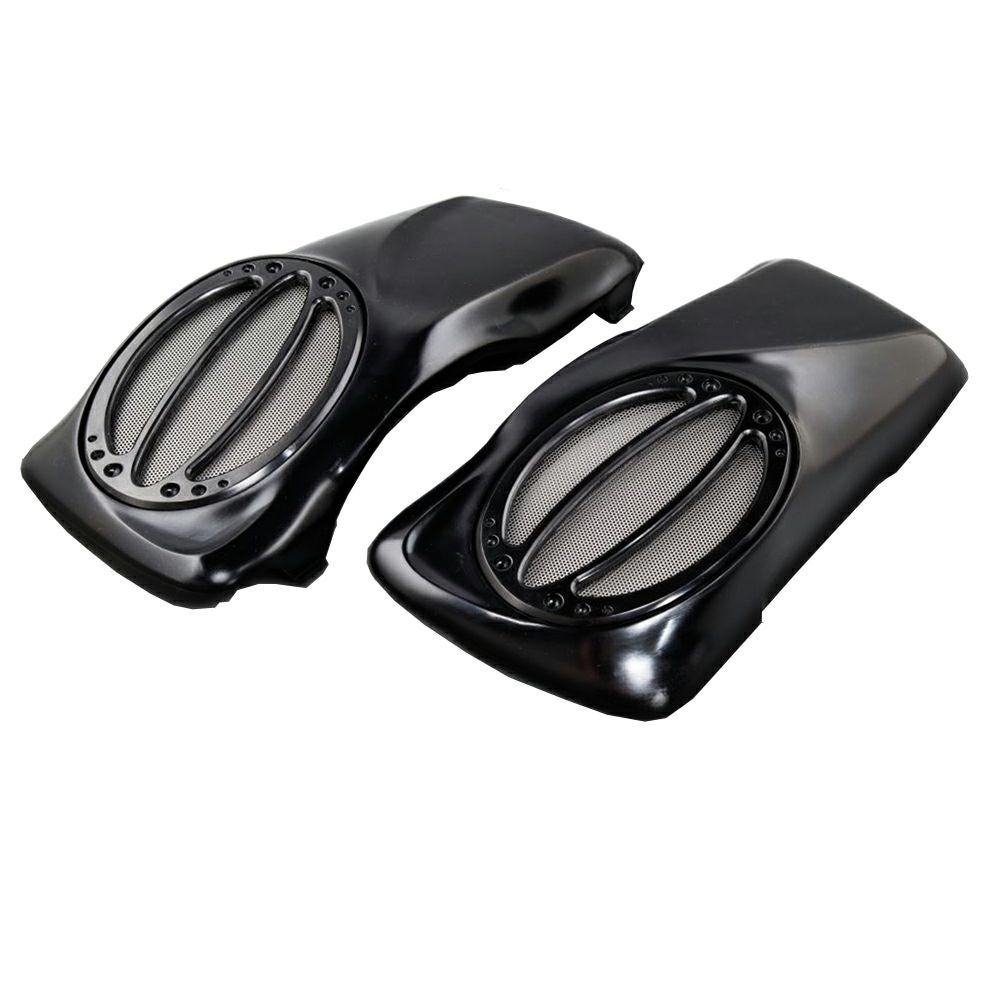 Dirty Bird Concepts　Top　Flight　サドルバッグリッド　6×9インチスピーカー用（Hot　Rod　グリル）-01