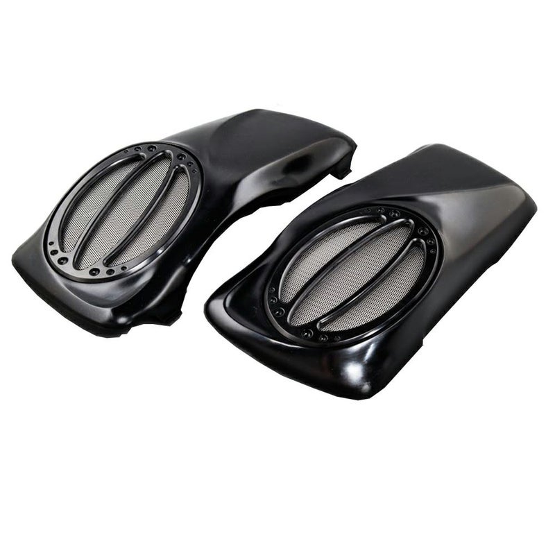 Dirty Bird Concepts　Top　Flight　サドルバッグリッド　6×9インチスピーカー用（Hot　Rod　グリル）-01