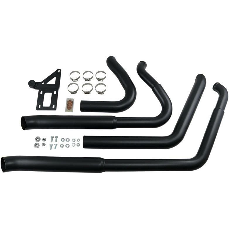 バッサーニ　ProStreet ターンアウト マフラー ブラック-02