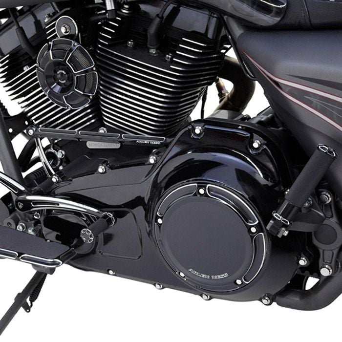アレンネス Beveled ダービーカバー ブラック-01