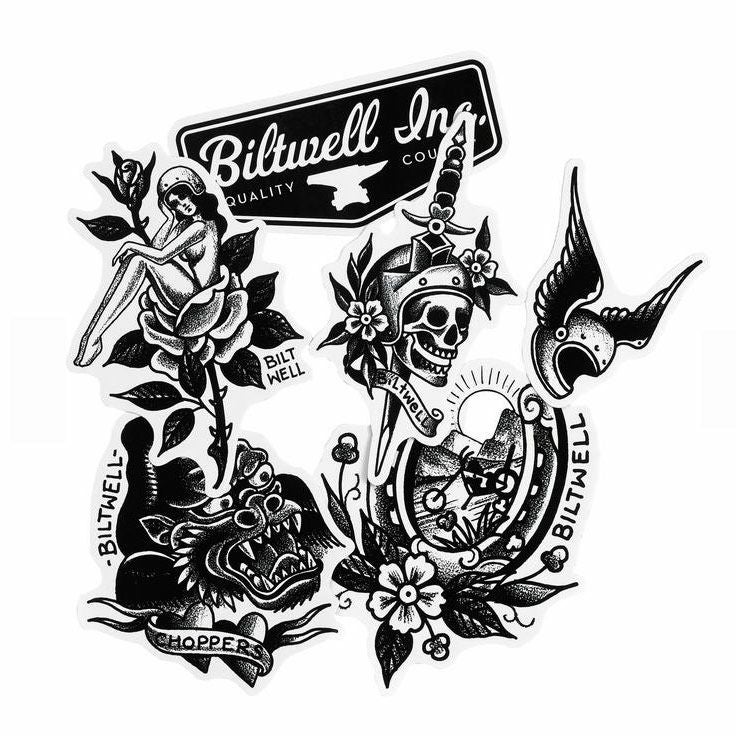 BILTWELL  MASON ステッカー パック-01