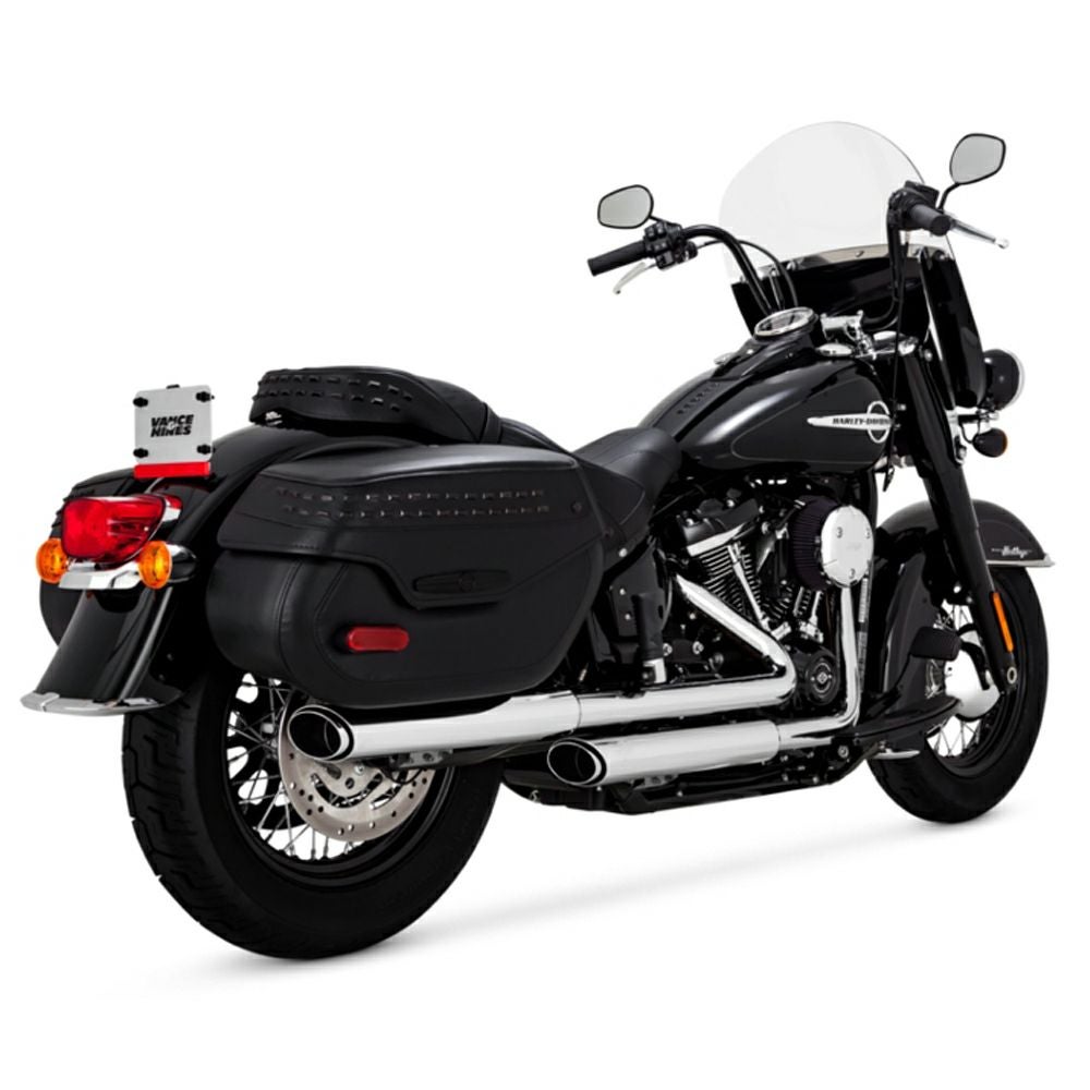 バンス＆ハインズ （VANCE&HINES） Twin Slash スリップオン クローム